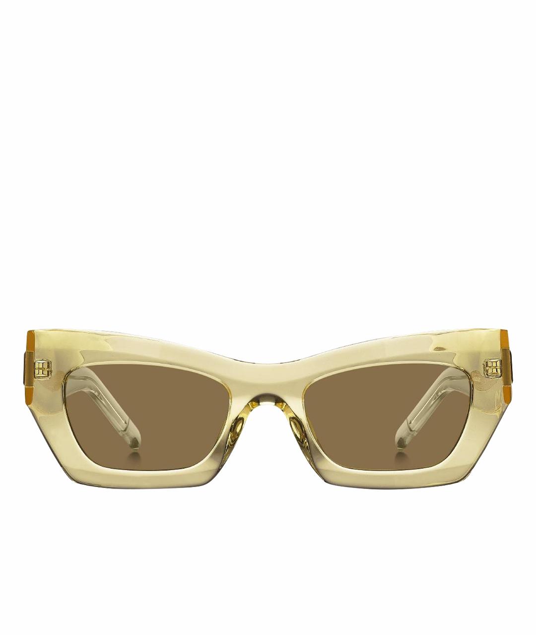 HUGO BOSS Желтые солнцезащитные очки, фото 1