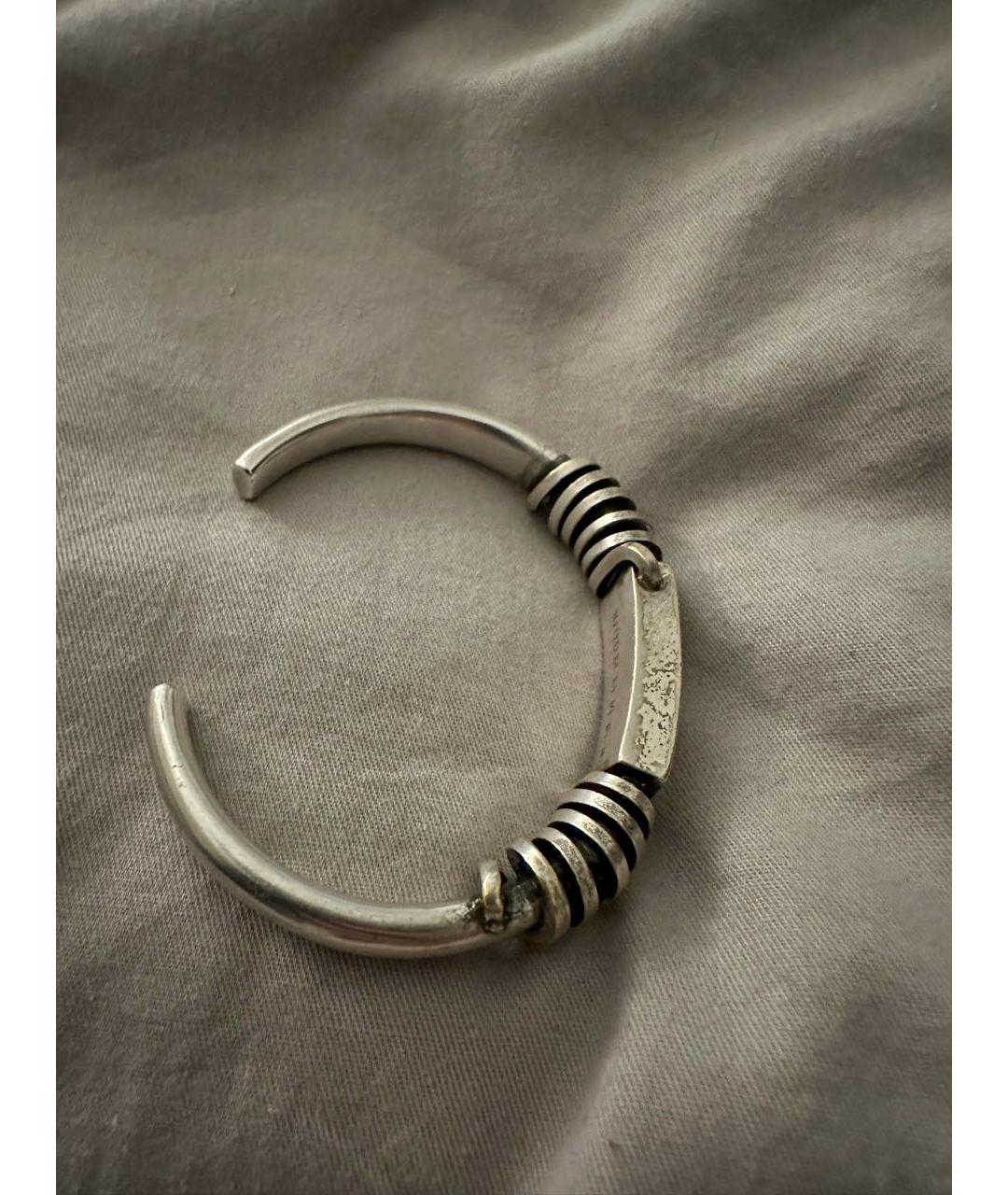 MAISON MARGIELA Серебрянный латунный браслет, фото 2