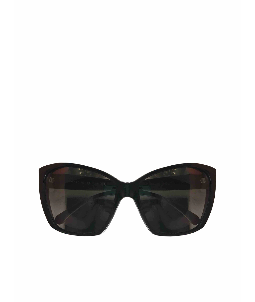 CHANEL PRE-OWNED Черные пластиковые солнцезащитные очки, фото 1