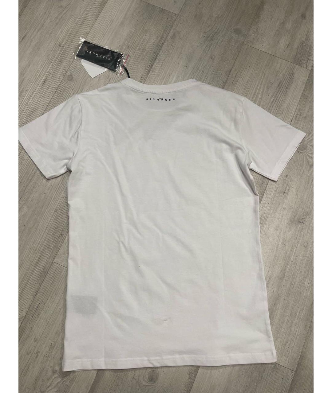 JOHN RICHMOND Белая футболка, фото 2