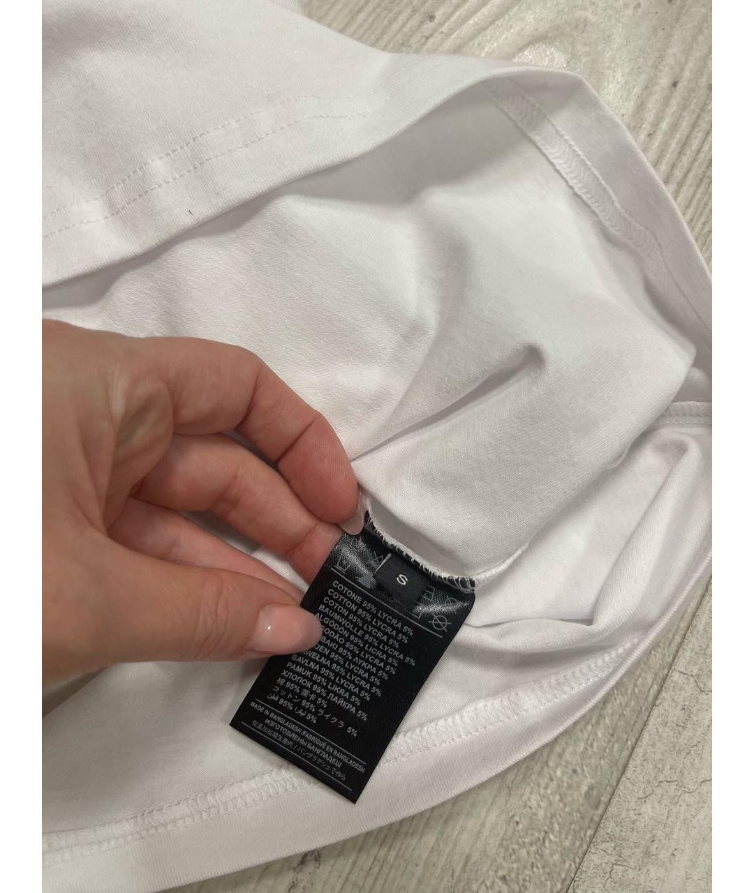 JOHN RICHMOND Белая футболка, фото 4