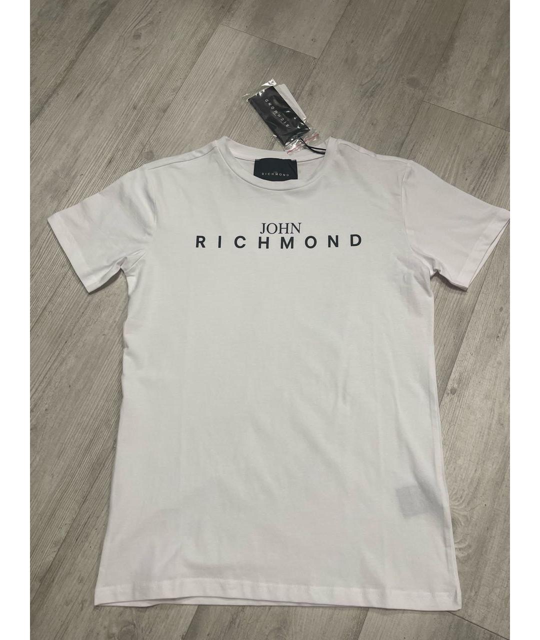 JOHN RICHMOND Белая футболка, фото 6