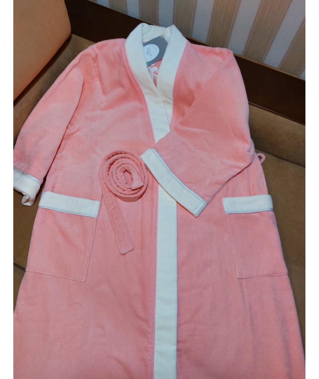 CHRISTIAN DIOR PRE-OWNED Розовый халаты, фото 7