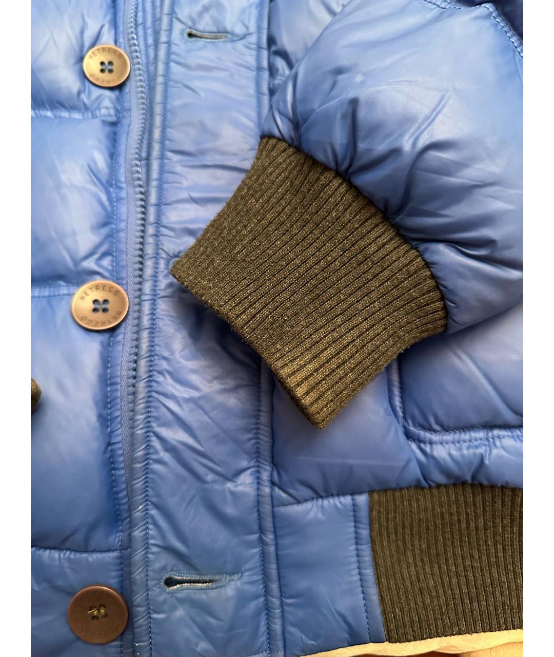 HETREGO Синяя полиамидовая куртка, фото 4