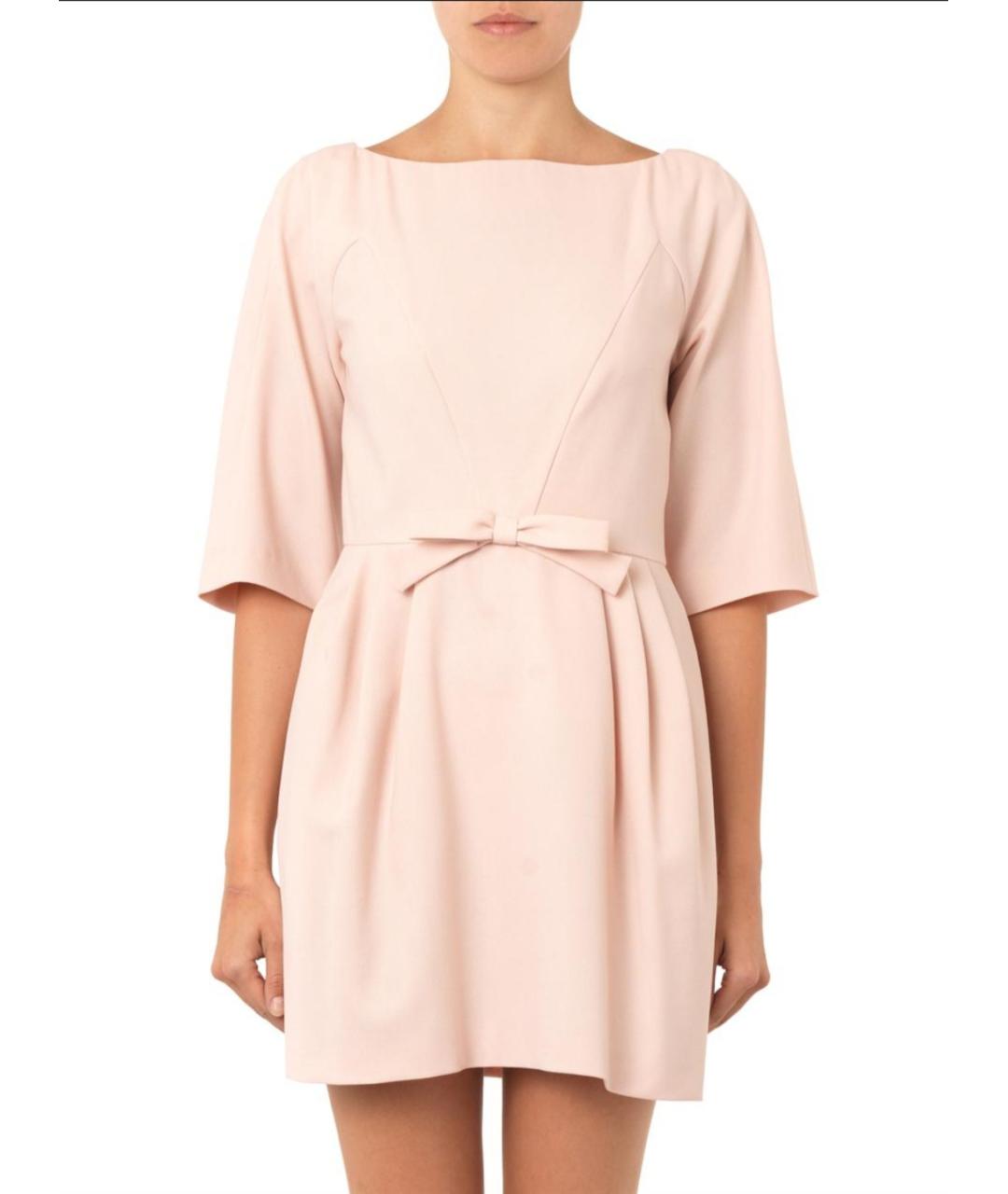 RED VALENTINO Розовое вечернее платье, фото 6