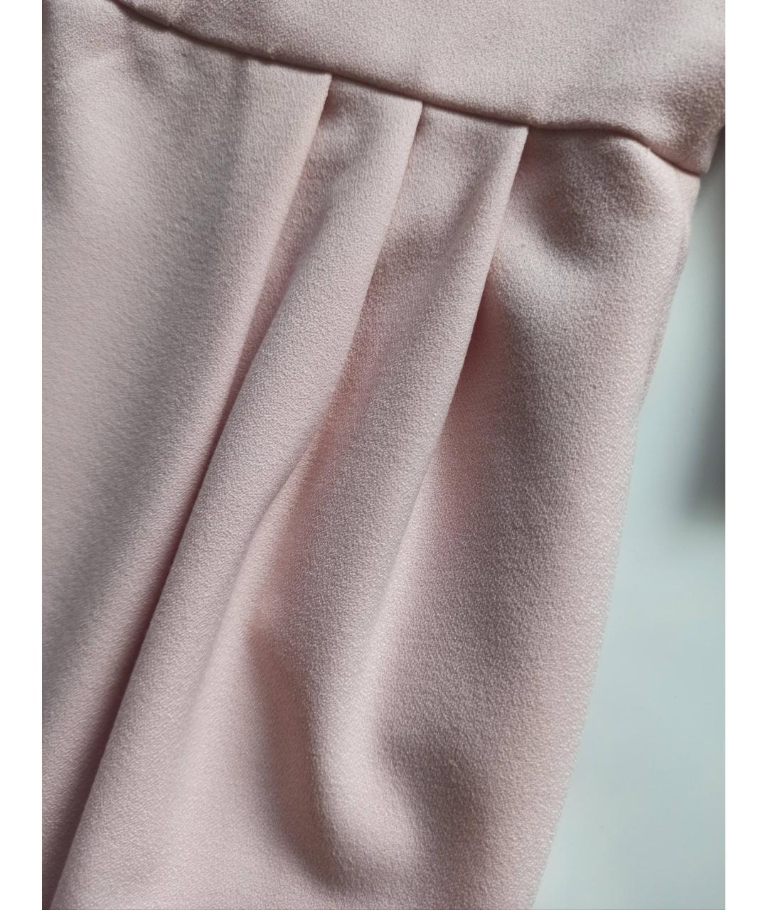 RED VALENTINO Розовое вечернее платье, фото 8