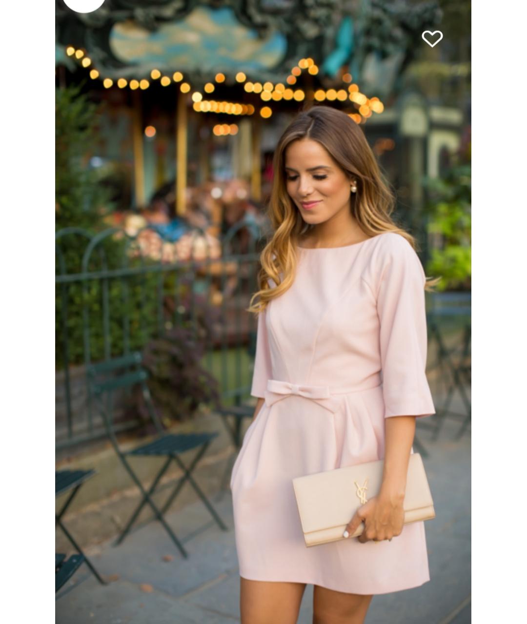 RED VALENTINO Розовое вечернее платье, фото 5