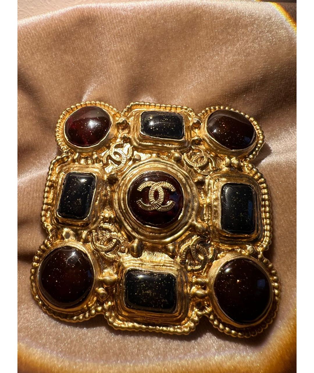 CHANEL Золотая булавка / брошь, фото 6