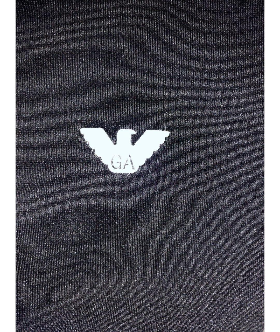 EMPORIO ARMANI Черная футболка, фото 4