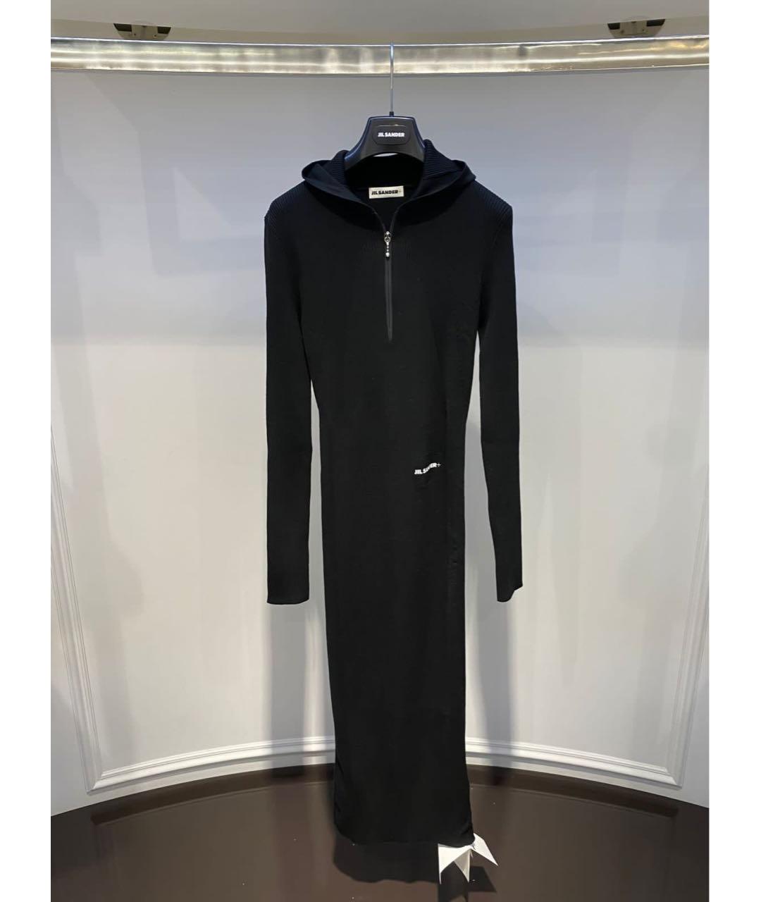 JIL SANDER Черное повседневное платье, фото 2