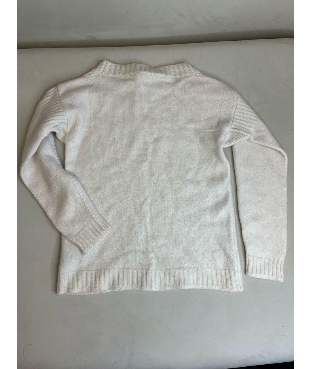 BURBERRY BRIT Белый кашемировый джемпер / свитер, фото 2