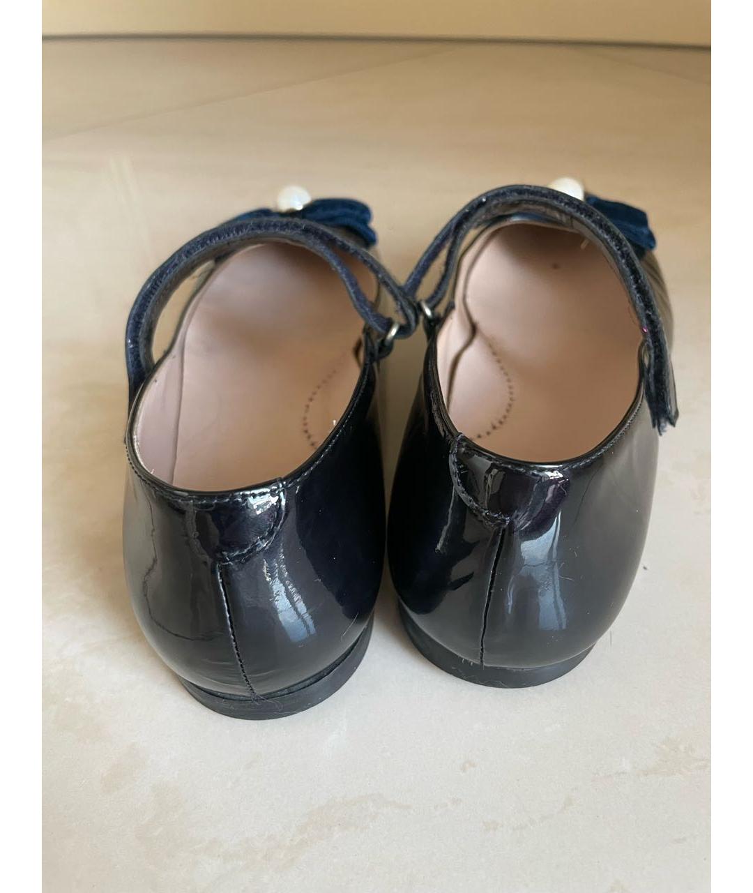 BEBERLIS Синие туфли из лакированной кожи, фото 4