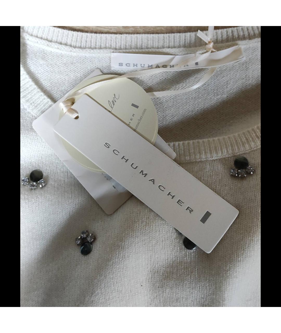 DOROTHEE SCHUMACHER Белый кашемировый джемпер / свитер, фото 5