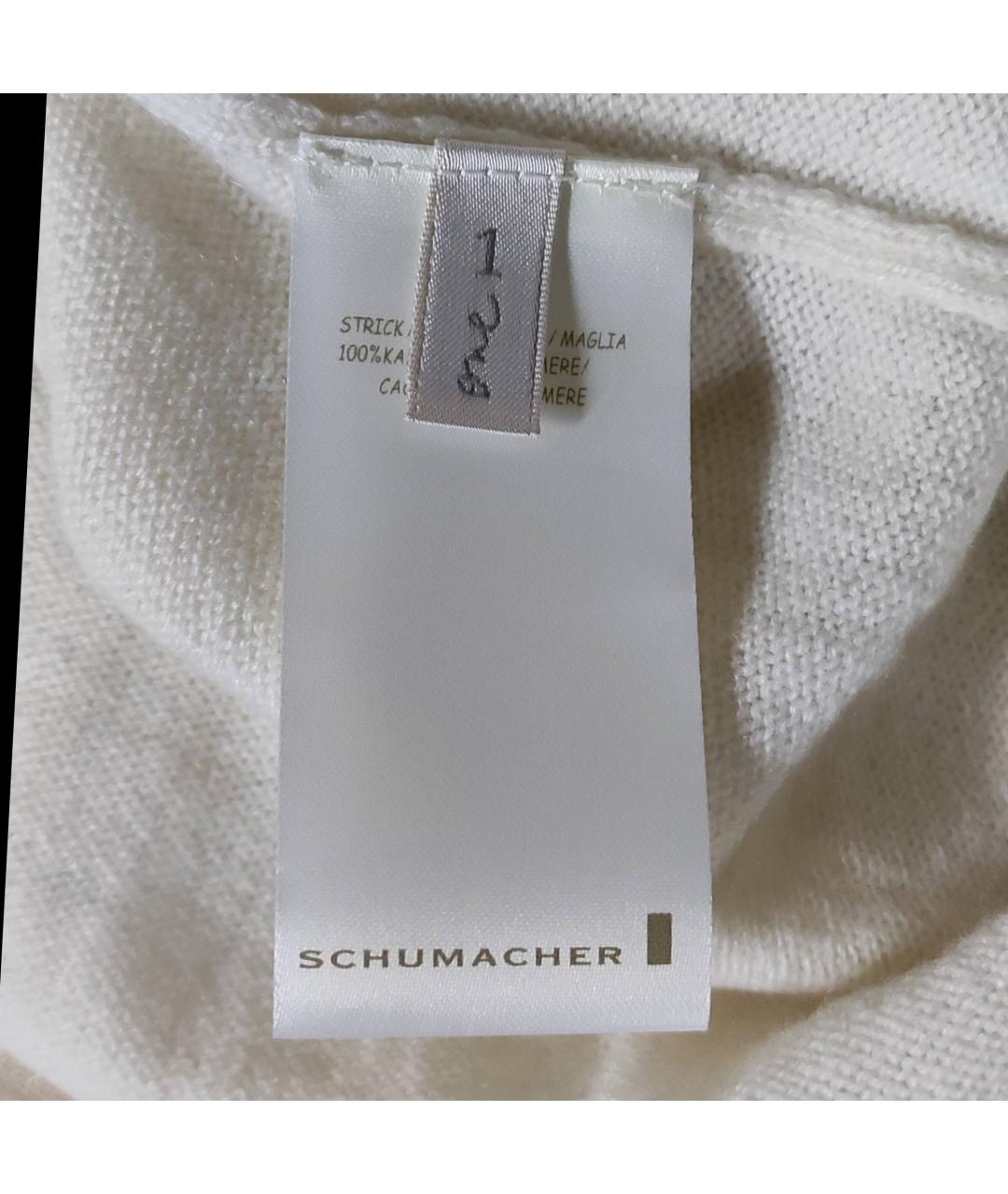 DOROTHEE SCHUMACHER Белый кашемировый джемпер / свитер, фото 6