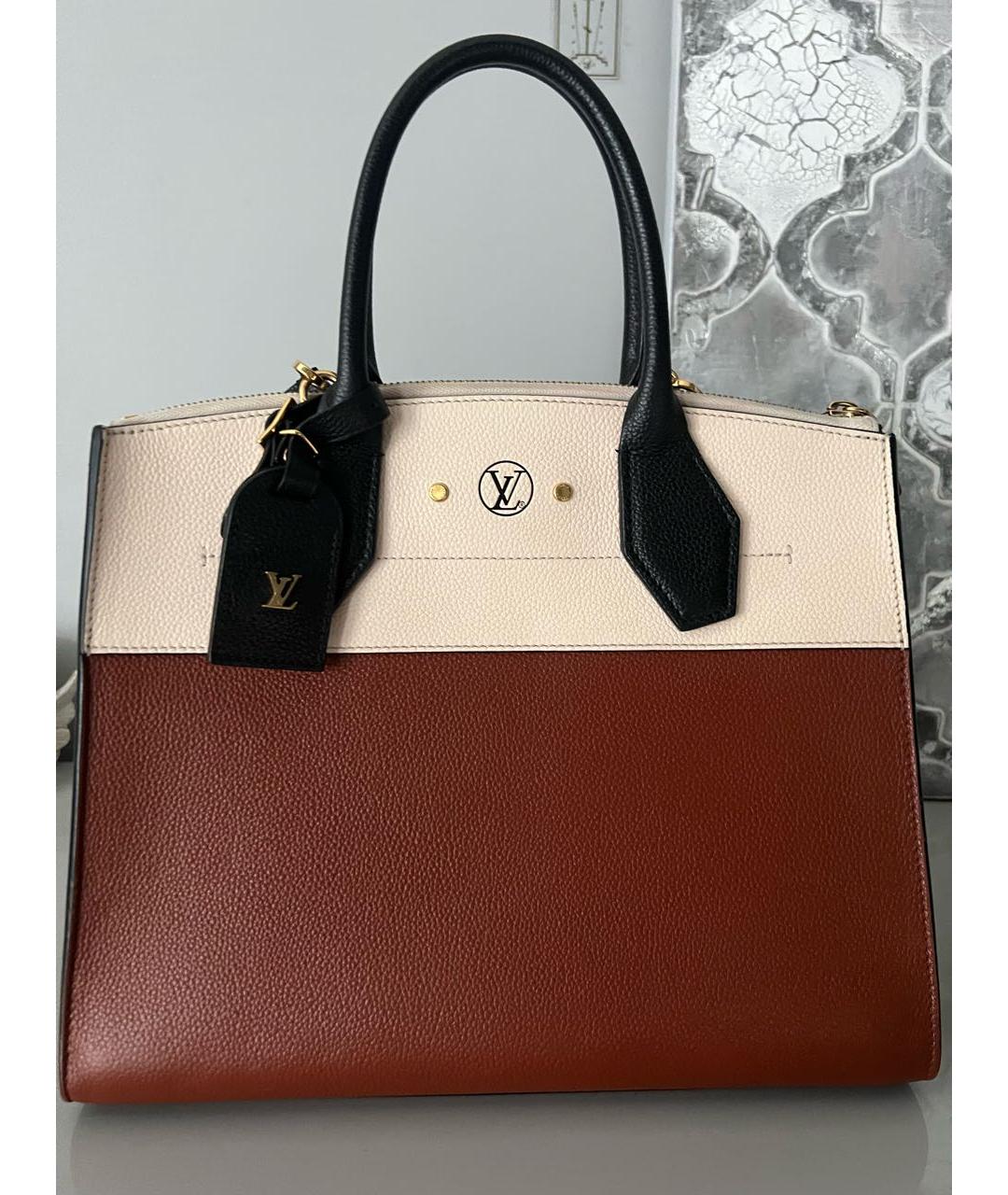 LOUIS VUITTON Мульти кожаная сумка с короткими ручками, фото 3