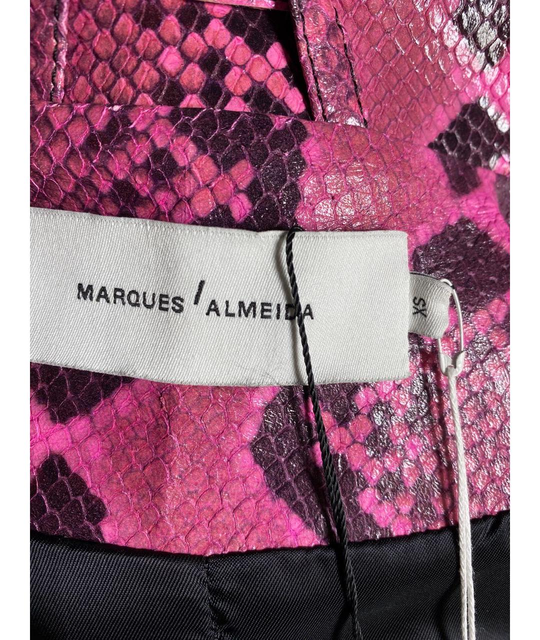 MARQUES' ALMEIDA Розовый жакет/пиджак, фото 8