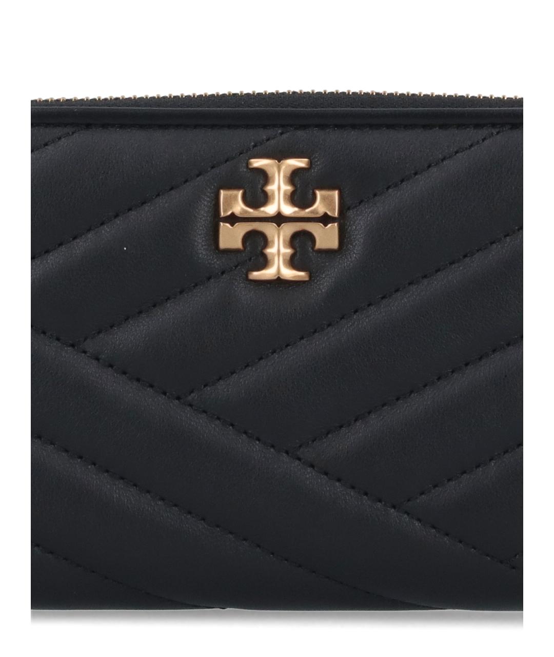 TORY BURCH Черный кожаный кошелек, фото 4