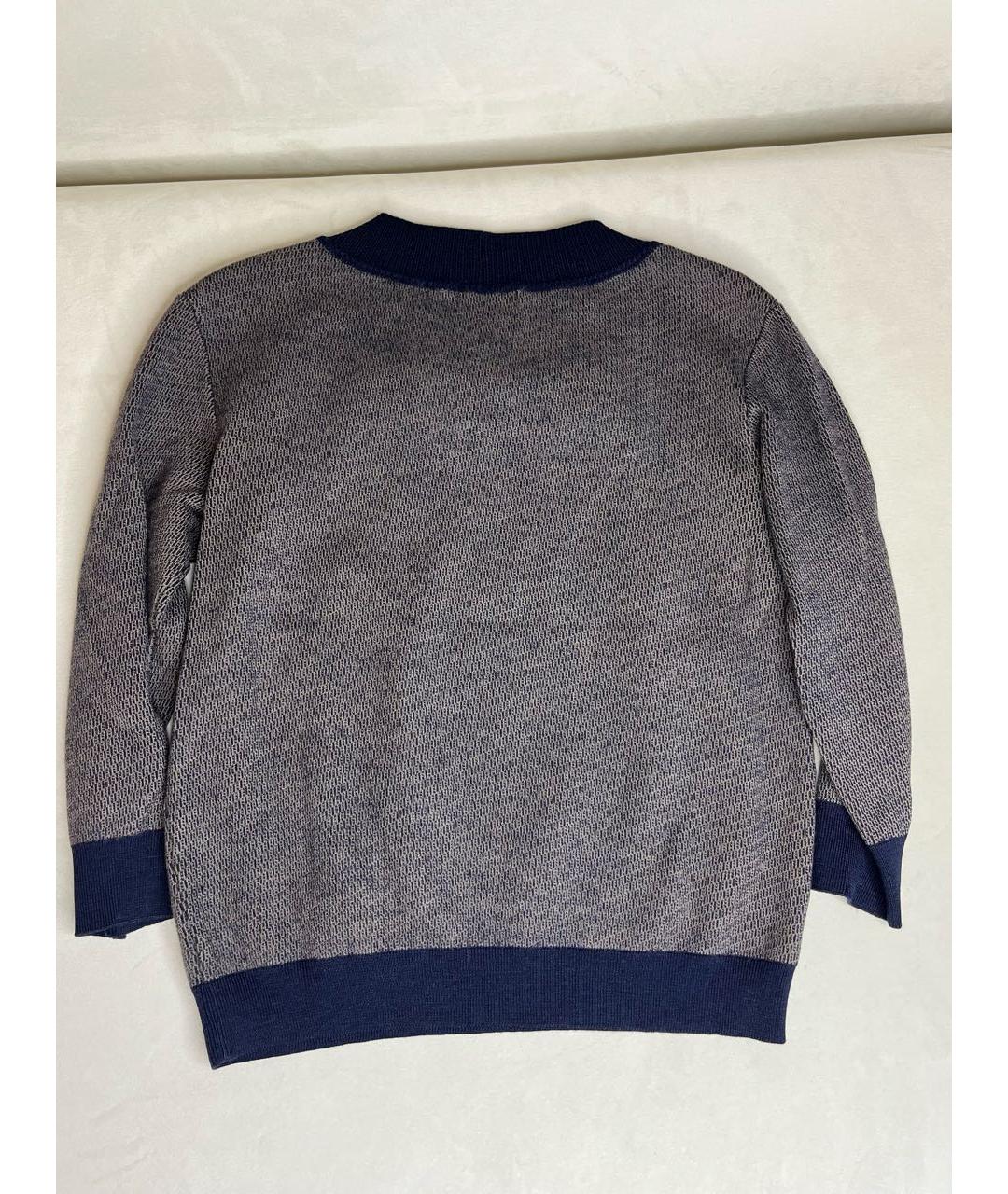 Falconeri Коричневый шерстяной джемпер / свитер, фото 2