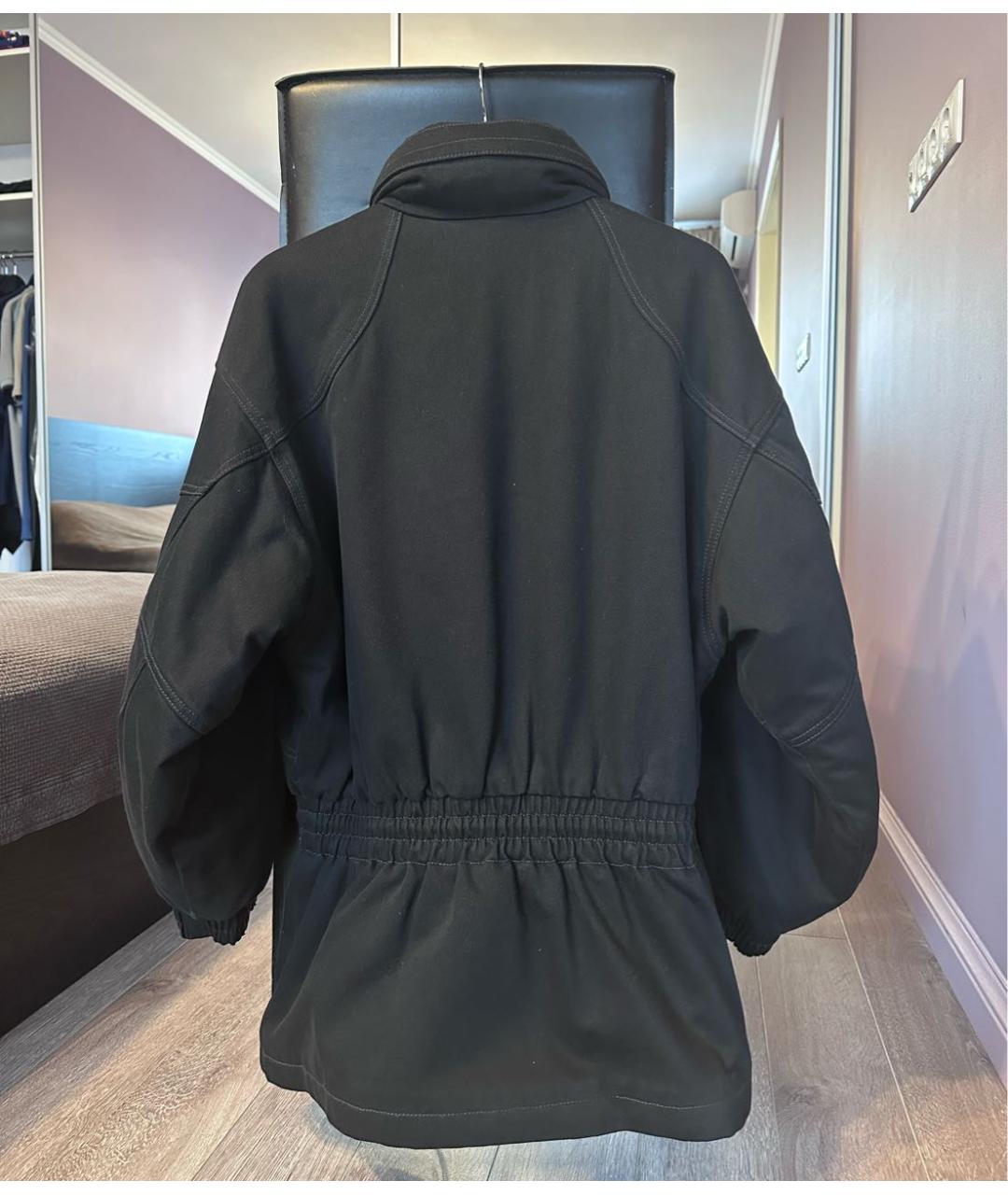 ALEXANDER WANG Черная хлопковая куртка для женщин – купить онлайн