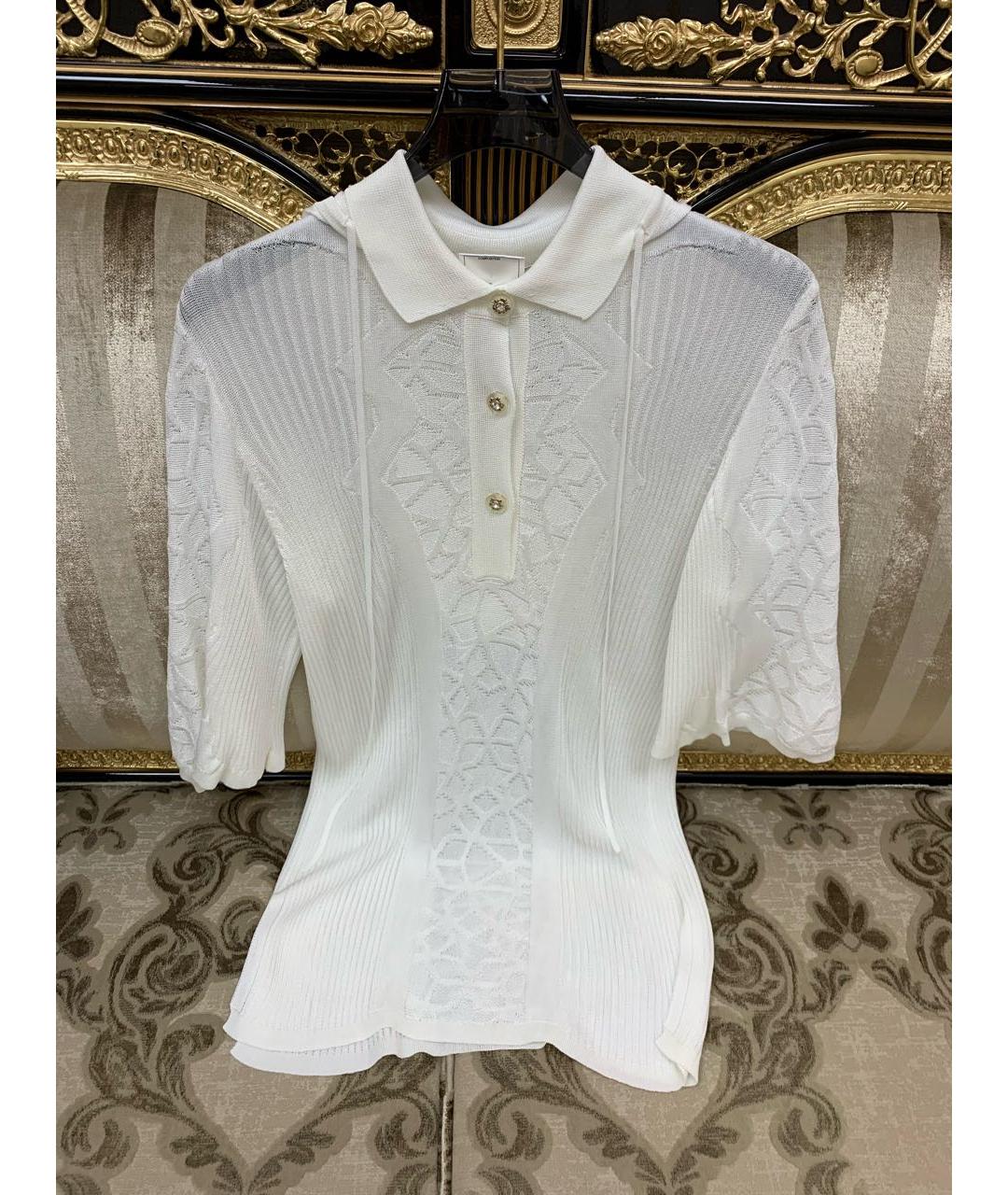 CHANEL Белый джемпер / свитер, фото 5