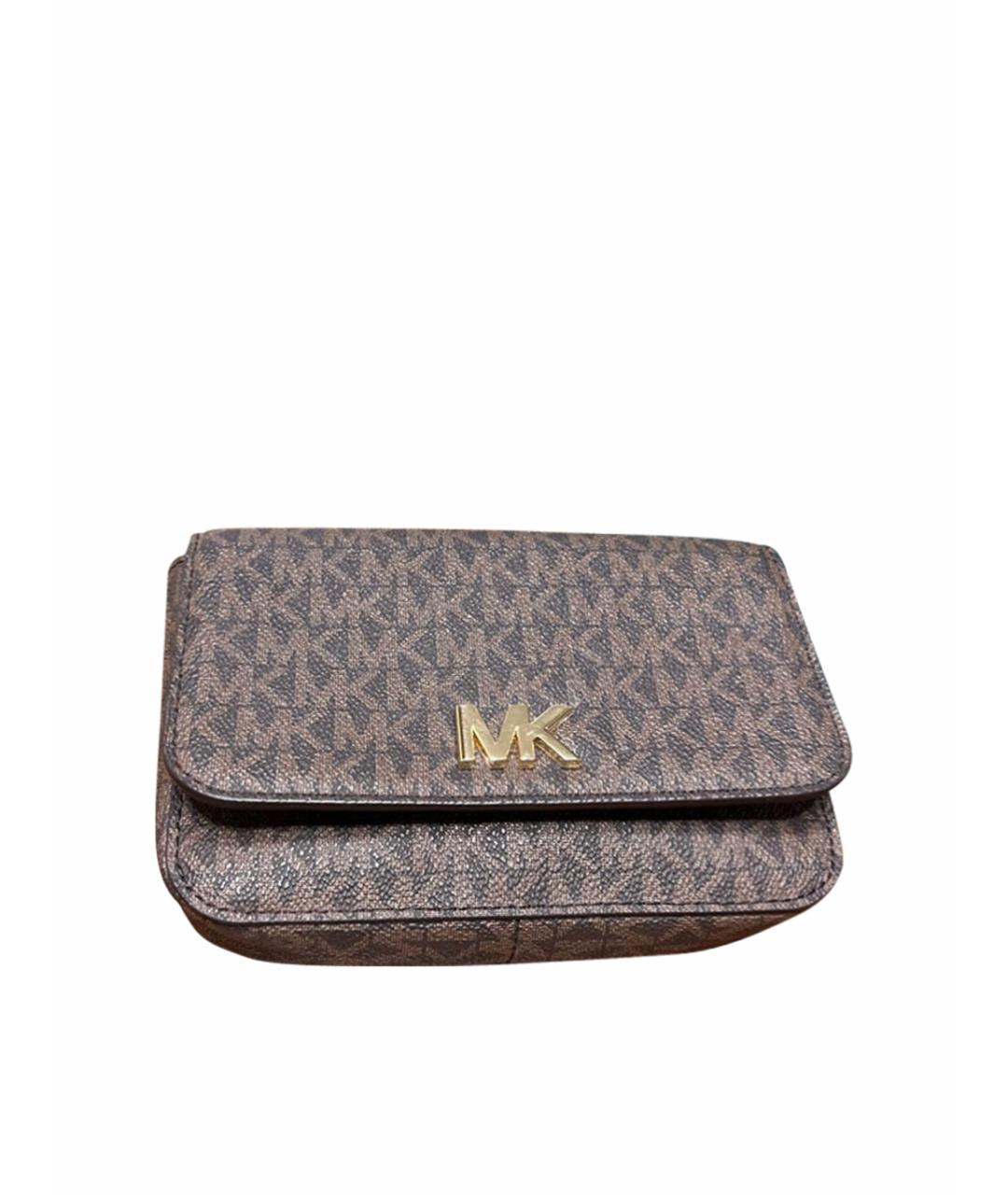 MICHAEL KORS Коричневая поясная сумка, фото 1