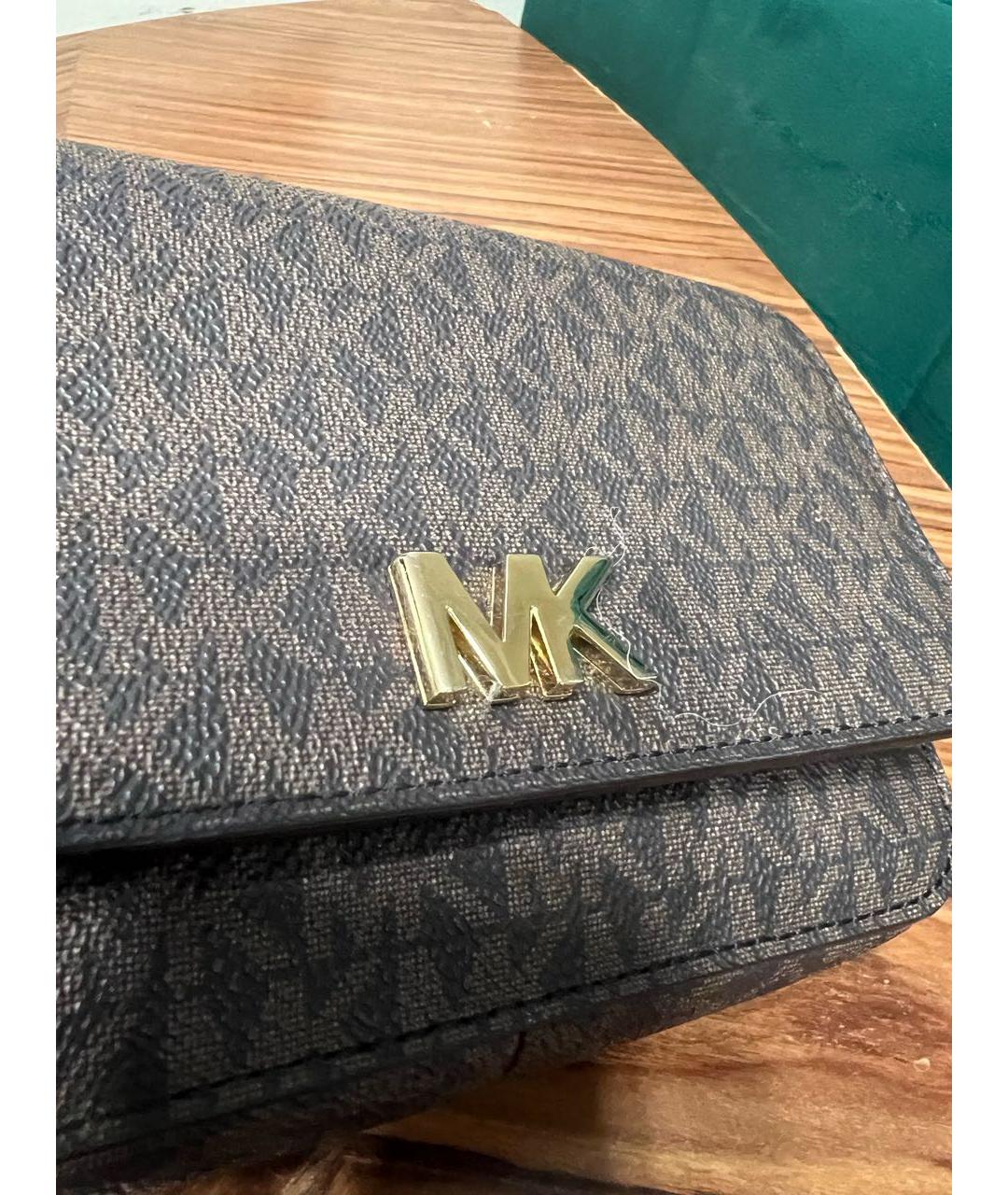 MICHAEL KORS Коричневая поясная сумка, фото 2