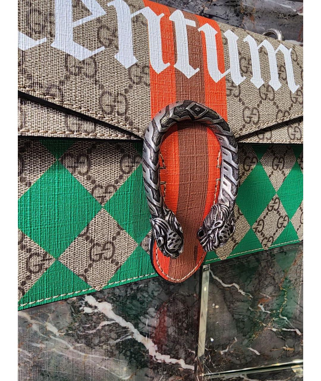 GUCCI Мульти кожаная сумка через плечо, фото 3