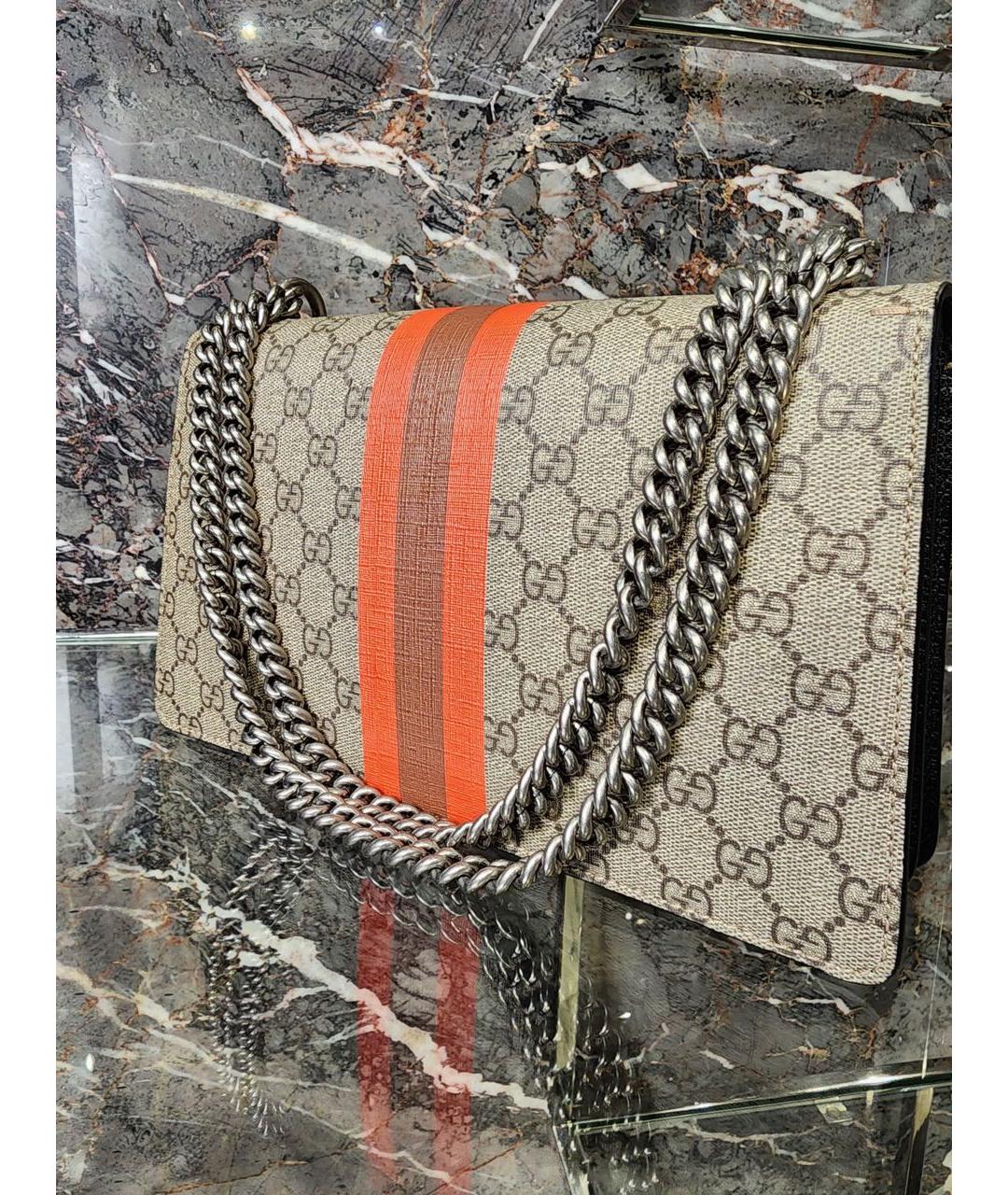 GUCCI Мульти кожаная сумка через плечо, фото 2