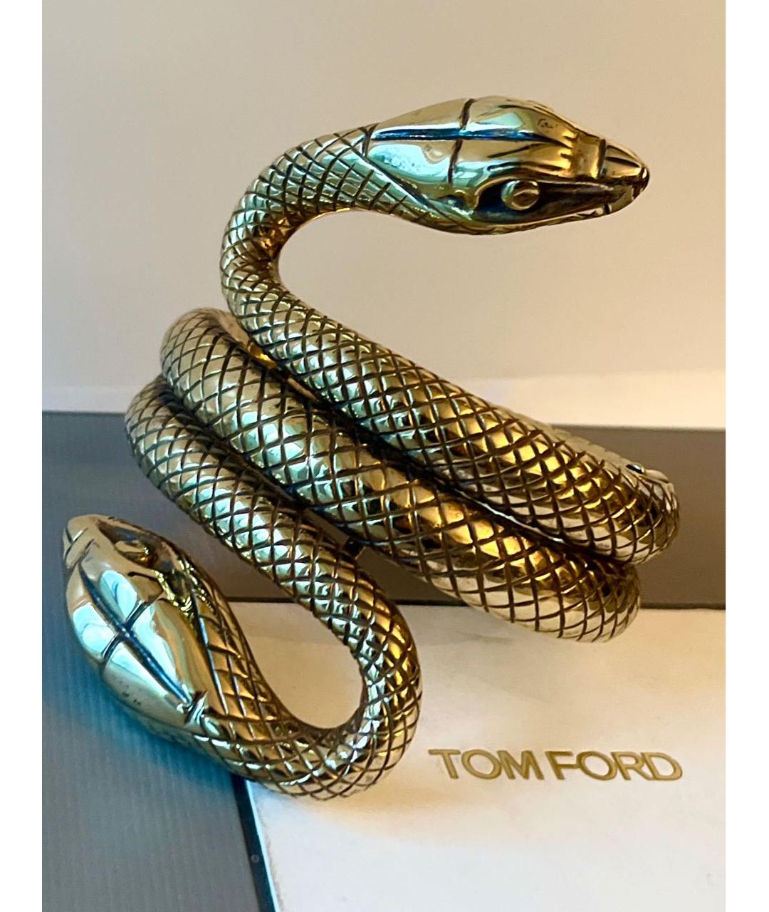 TOM FORD Золотой серебряный браслет, фото 2