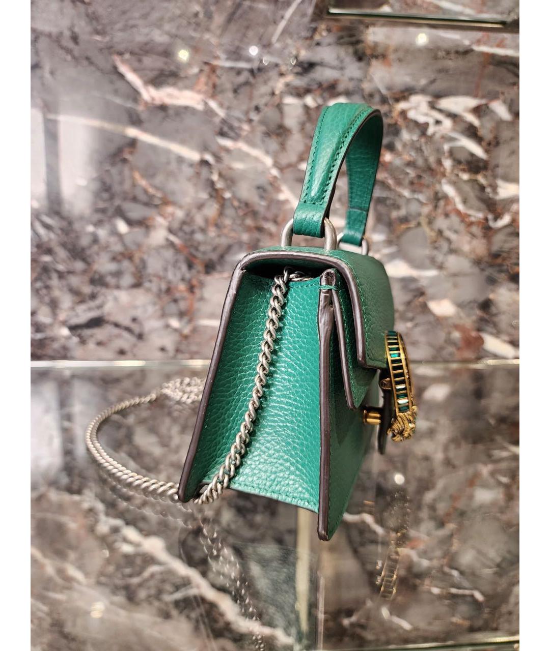 GUCCI Зеленая сумка через плечо, фото 3
