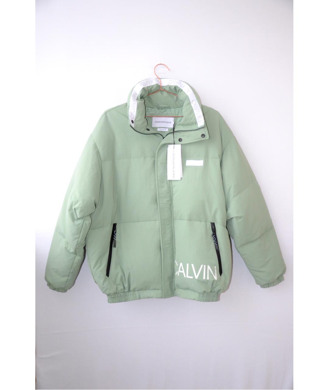 CALVIN KLEIN Салатовая куртка, фото 10