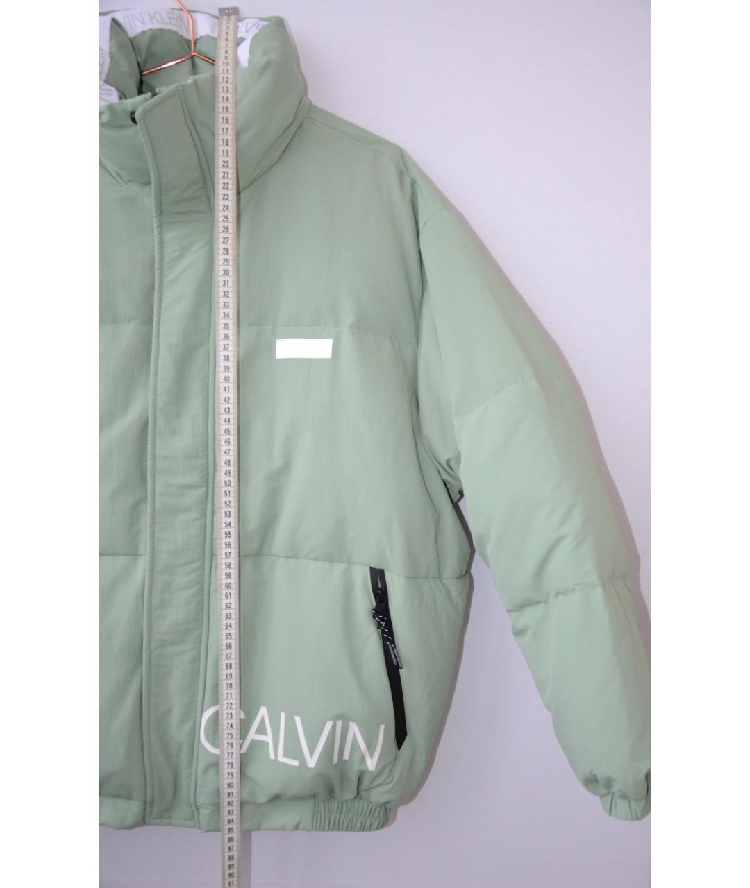 CALVIN KLEIN Салатовая куртка, фото 9