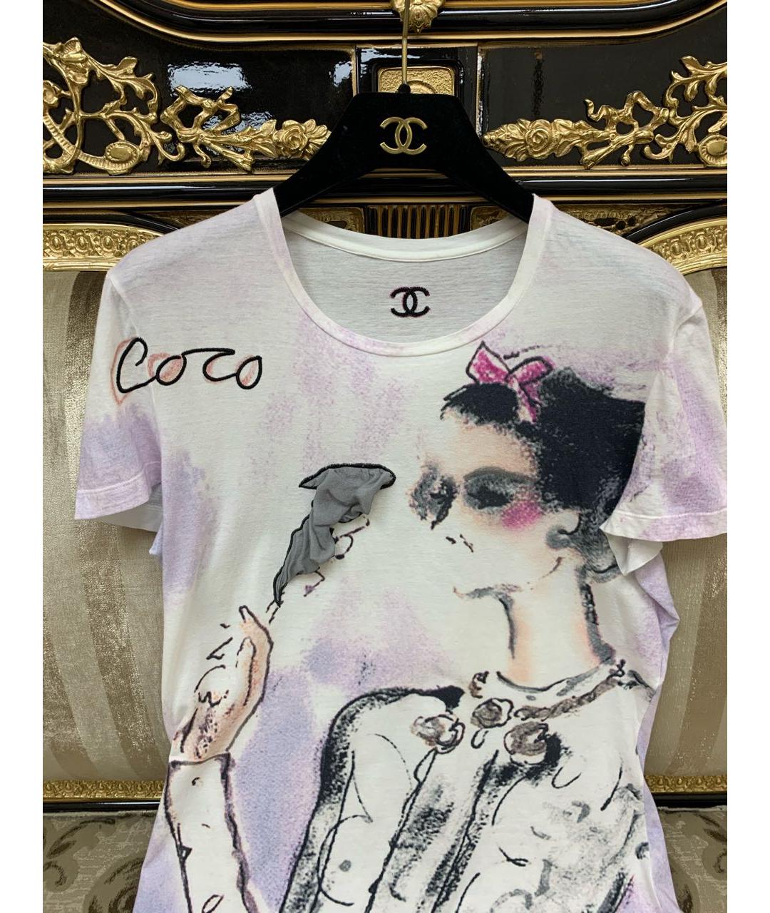 CHANEL Мульти футболка, фото 2