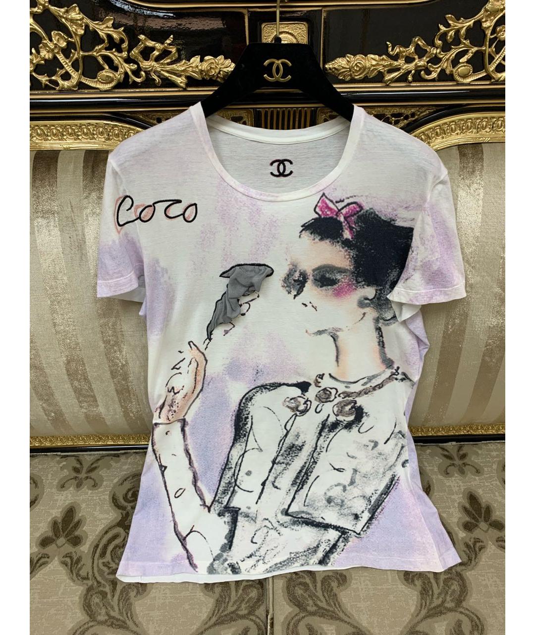 CHANEL Мульти футболка, фото 7