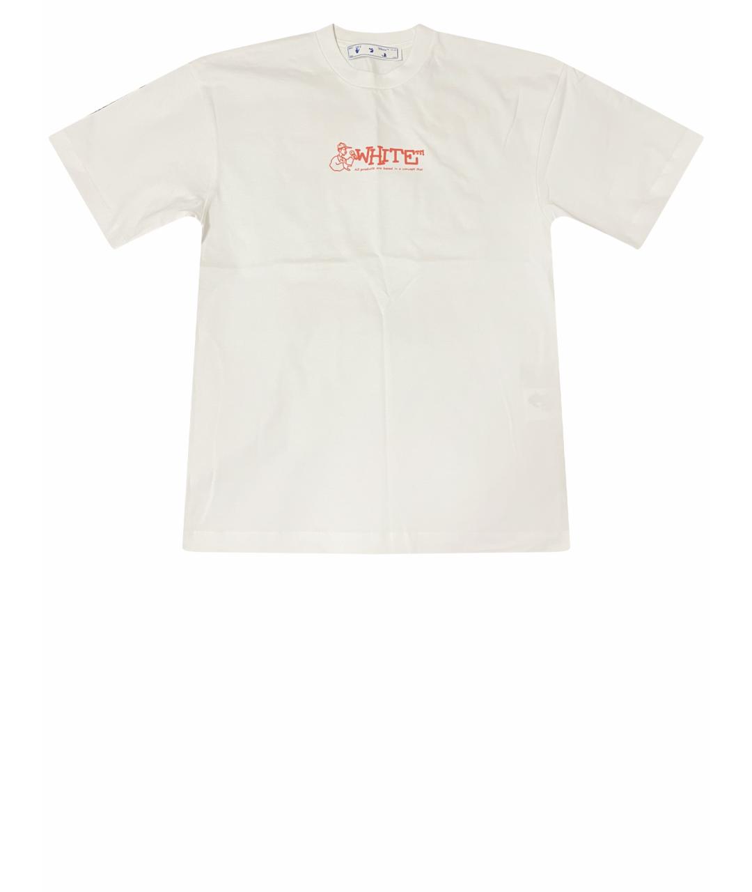 OFF-WHITE Белая футболка, фото 1