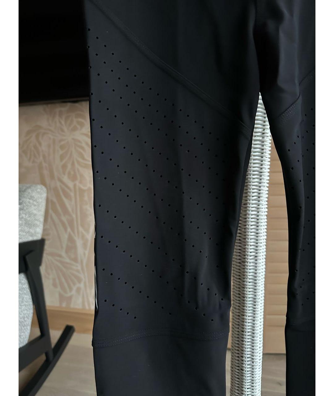 MONCLER Черные полиамидовые спортивные брюки и шорты, фото 6