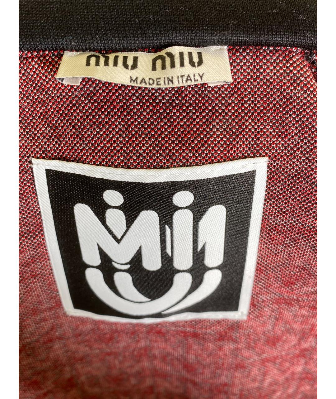 MIU MIU Красный жакет/пиджак, фото 5