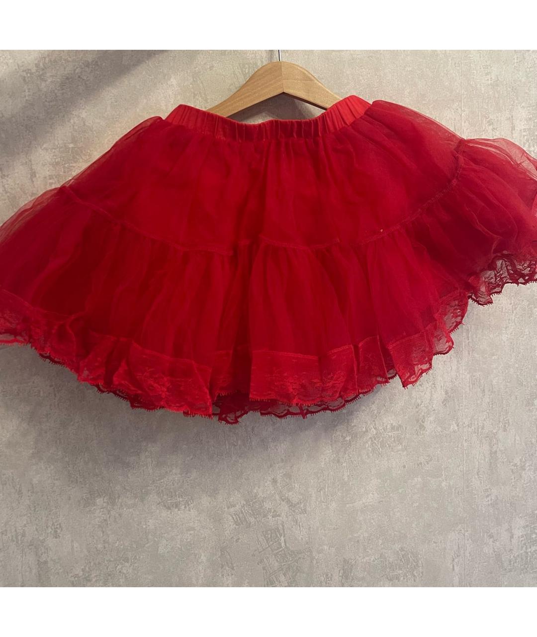 MONNALISA Красная юбка, фото 5