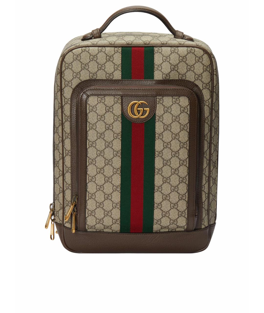 GUCCI Бежевый рюкзак, фото 1