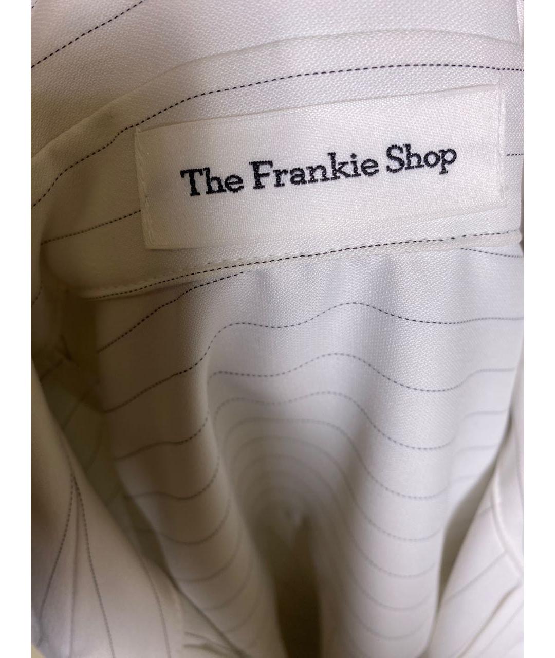 THE FRANKIE SHOP Белая хлопковая рубашка, фото 5