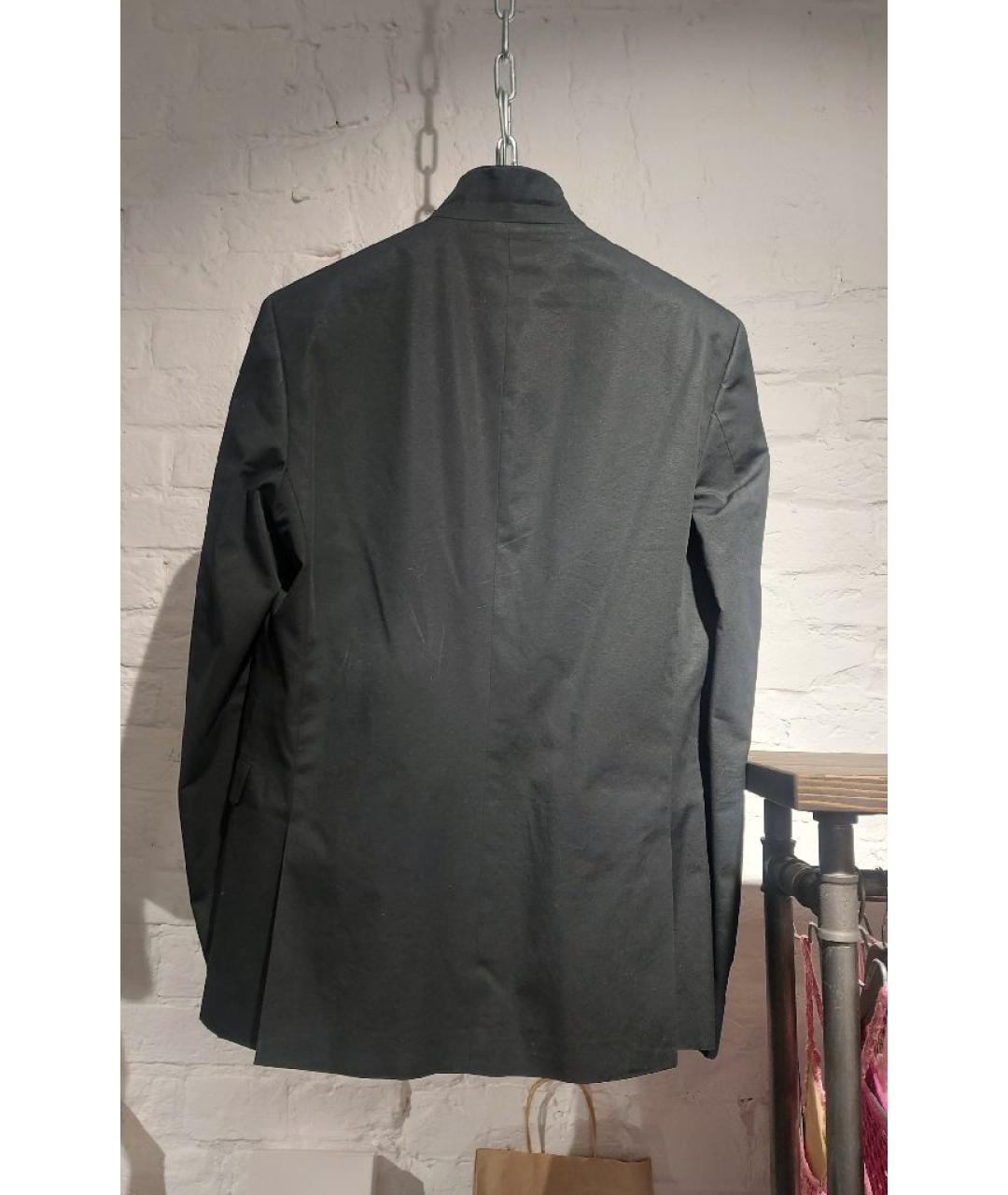 GIVENCHY Черный хлопковый пиджак, фото 2