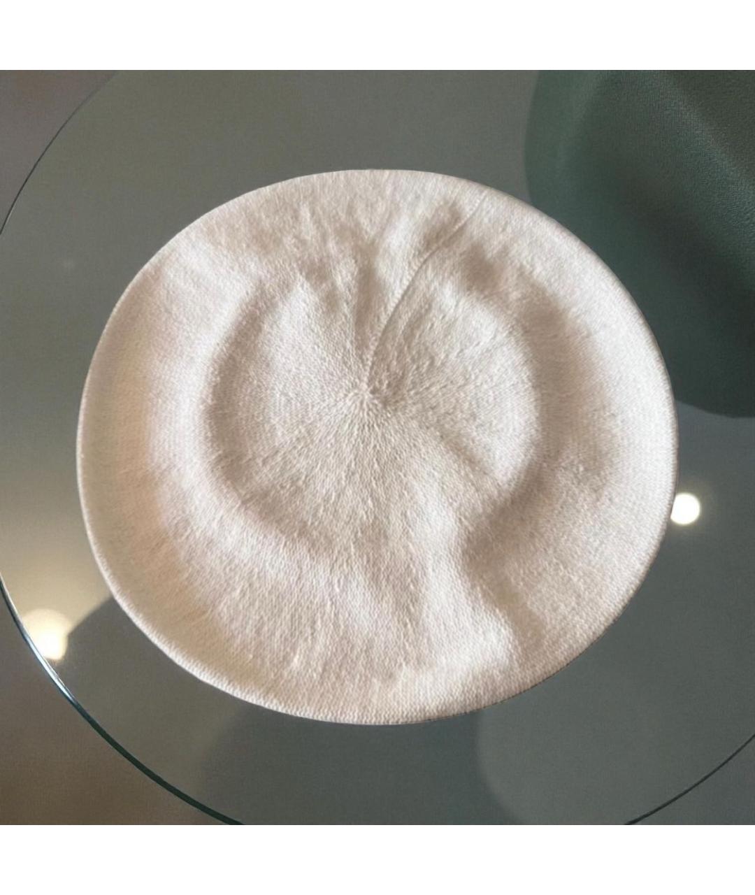 ESCADA Белая хлопковая шапка, фото 4