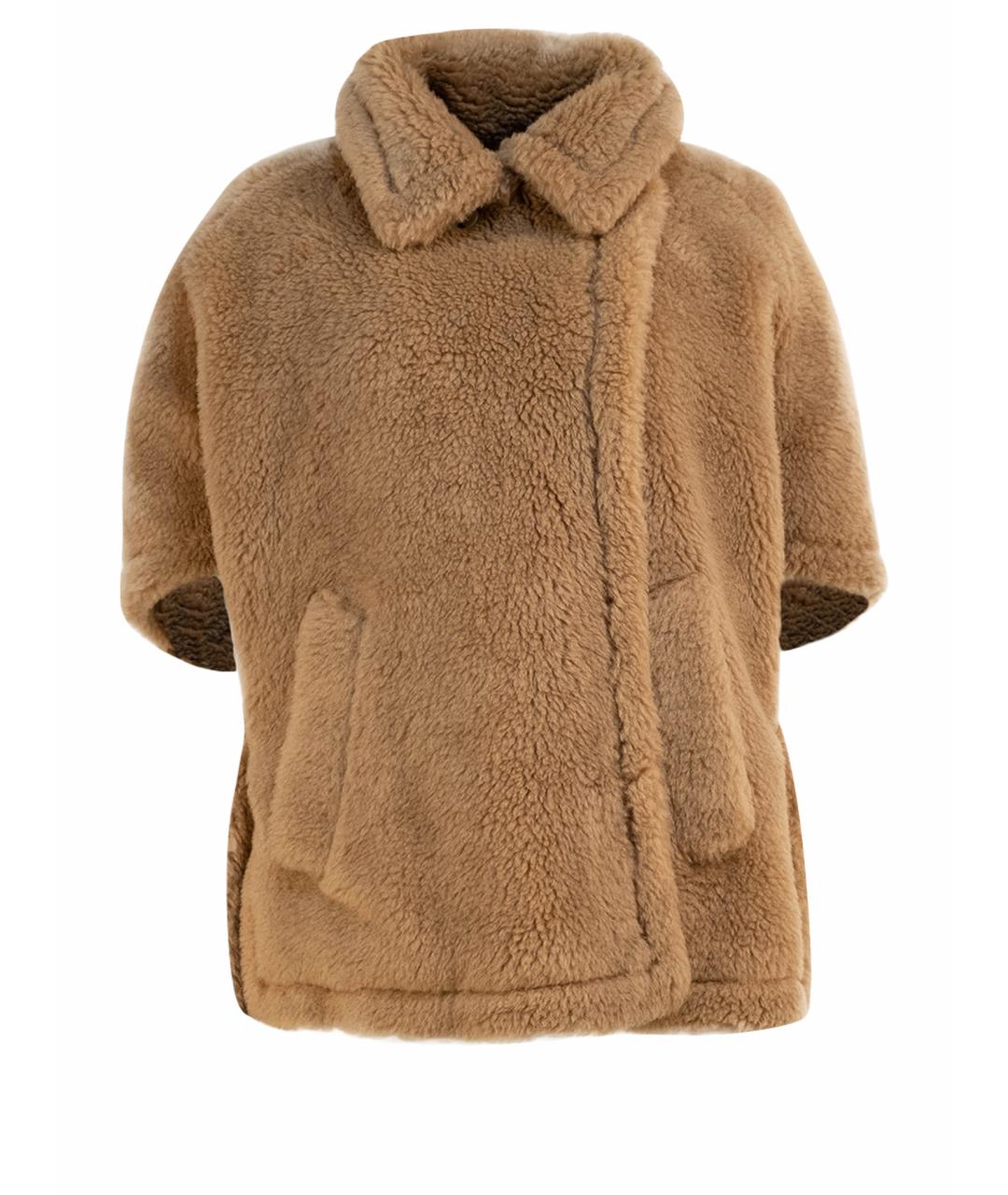 MAX MARA Бежевое шерстяное пальто, фото 1