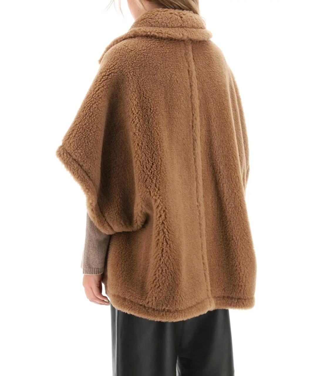 MAX MARA Бежевое шерстяное пальто, фото 8