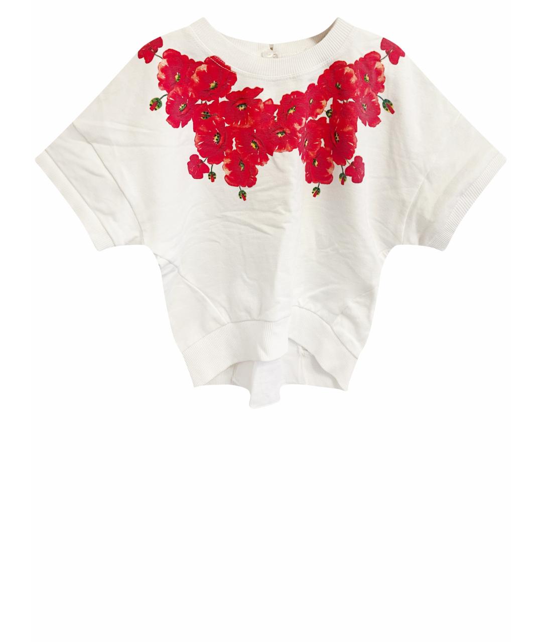 MONNALISA Белая хлопковая блузка для девочек, фото 1