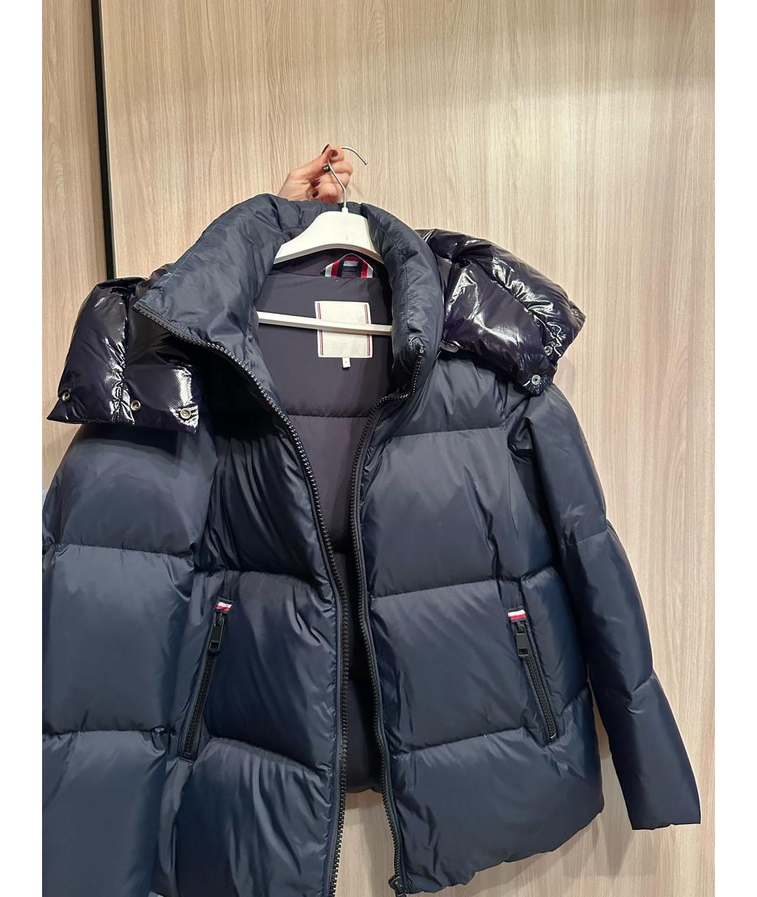 TOMMY HILFIGER Темно-синий пуховик, фото 6