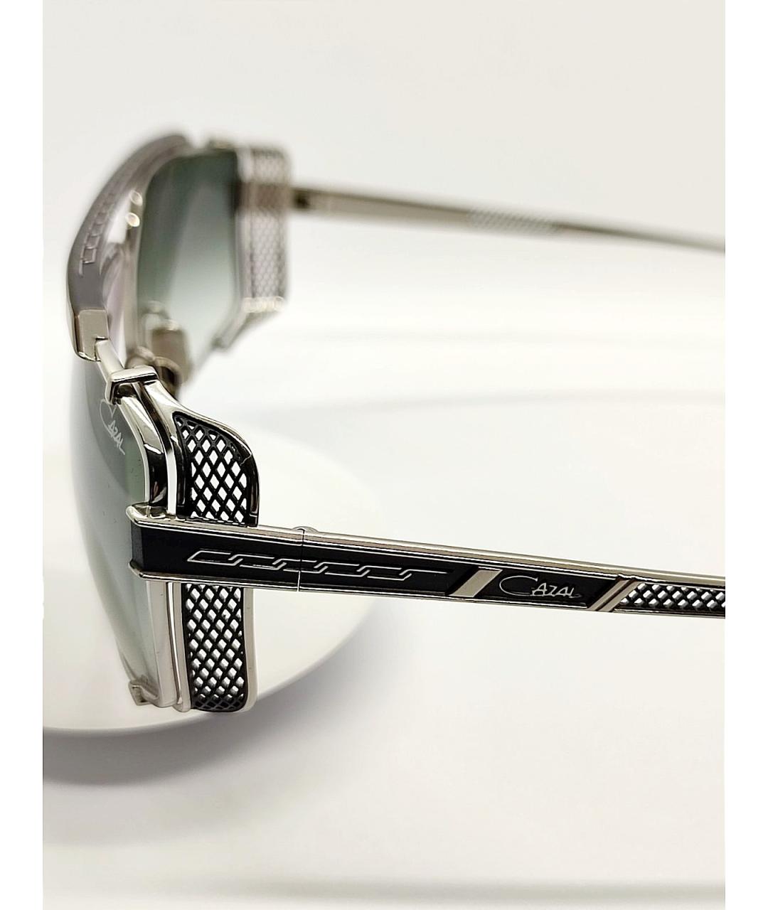 CAZAL Серебряные металлические солнцезащитные очки, фото 3