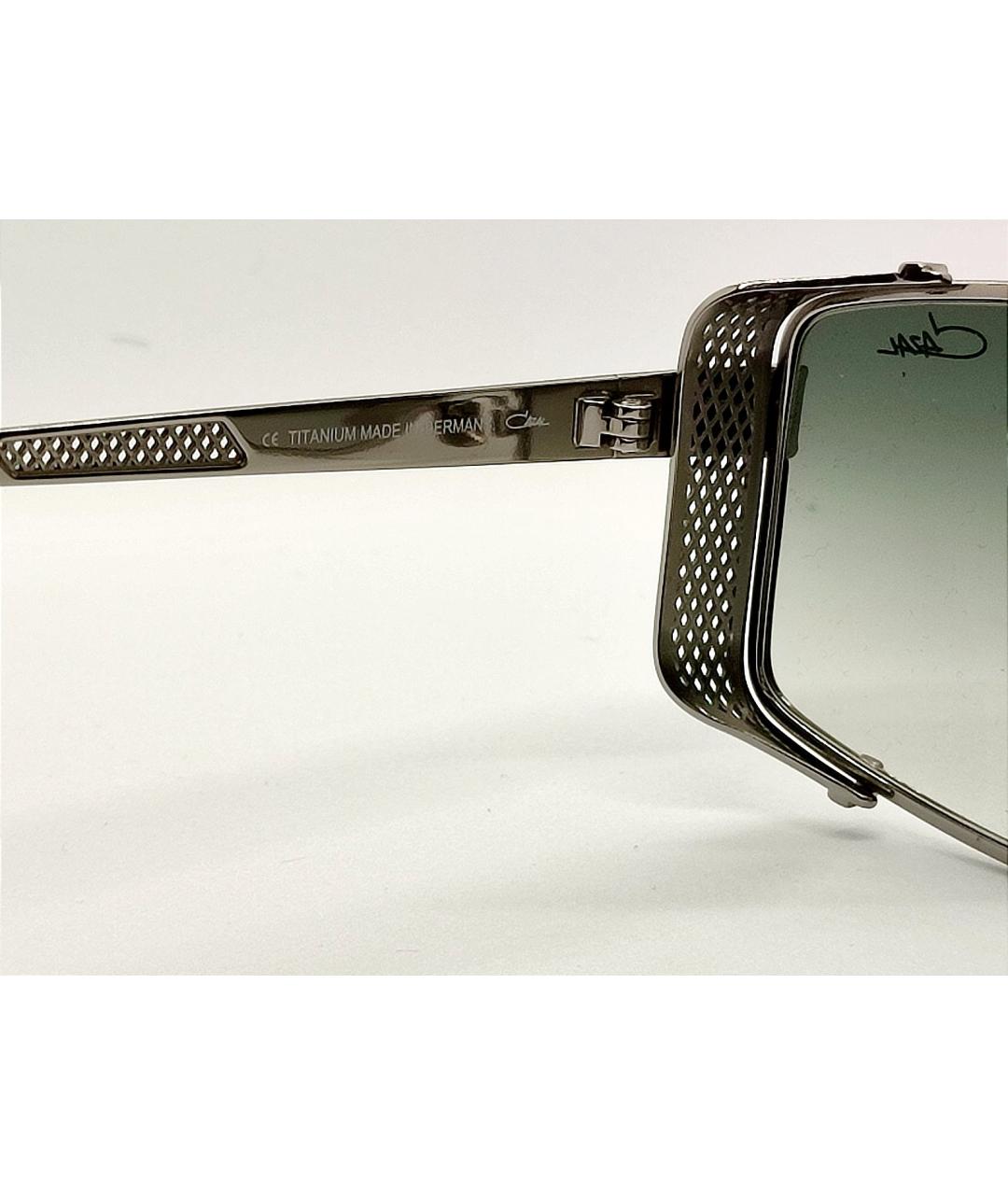 CAZAL Серебряные металлические солнцезащитные очки, фото 4