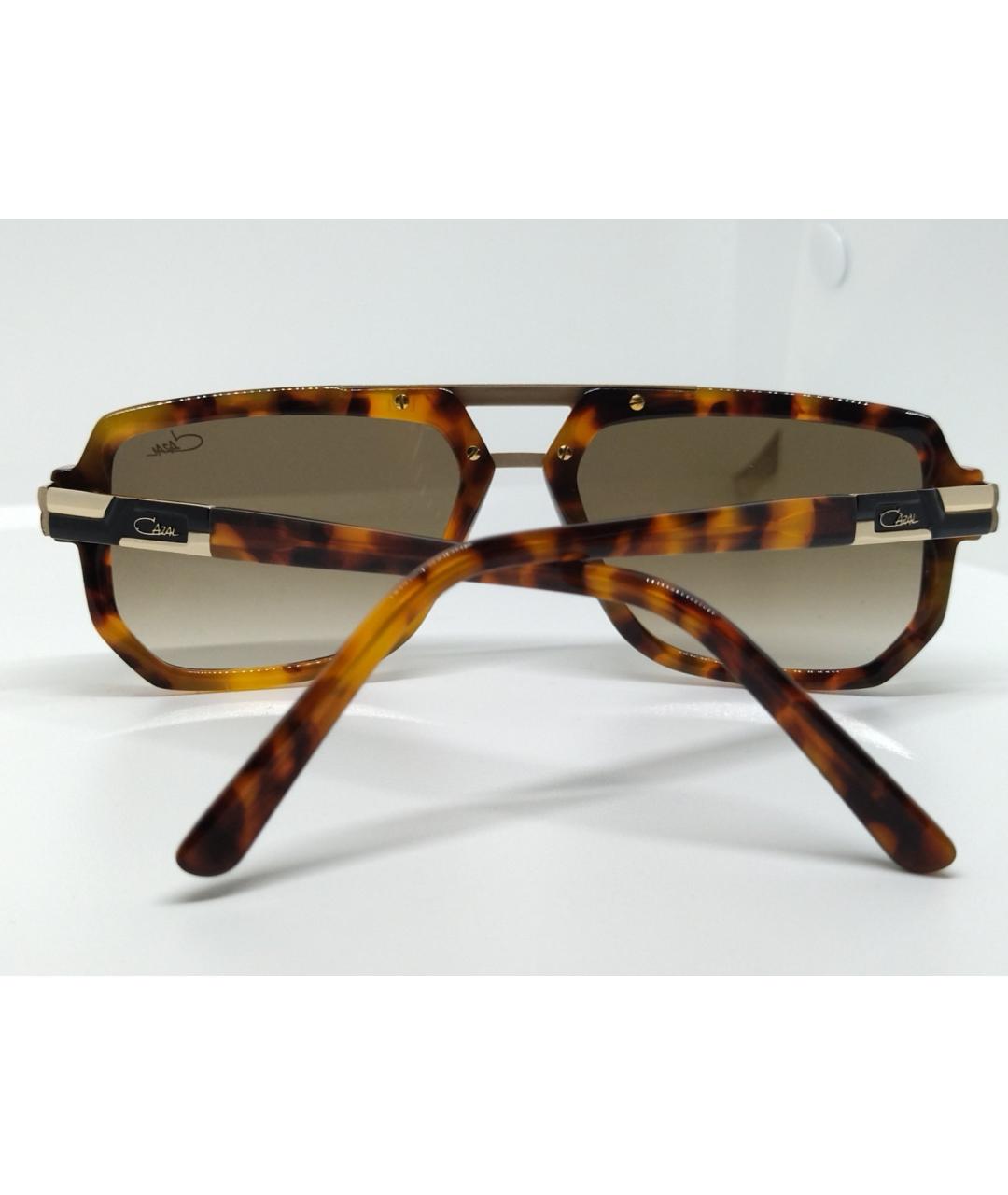 CAZAL Коричневые пластиковые солнцезащитные очки, фото 3