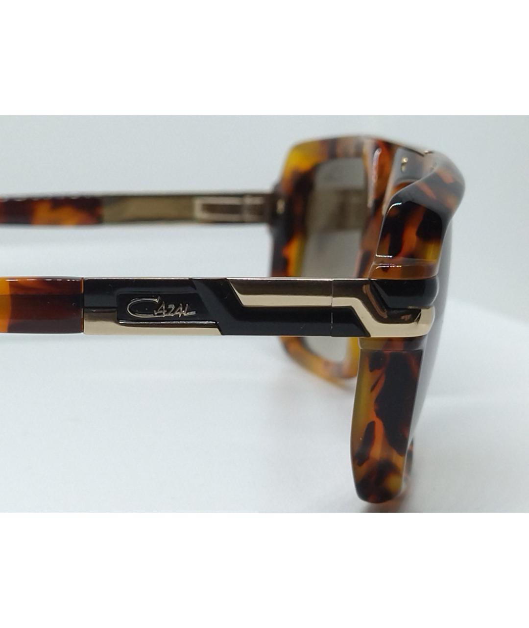 CAZAL Коричневые пластиковые солнцезащитные очки, фото 4